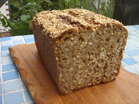 Pão integral para dieta da celulite