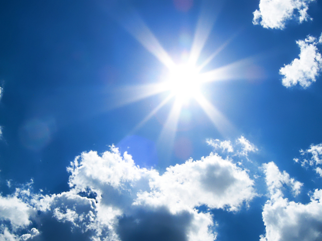 Luz solar para absolver vitamina D